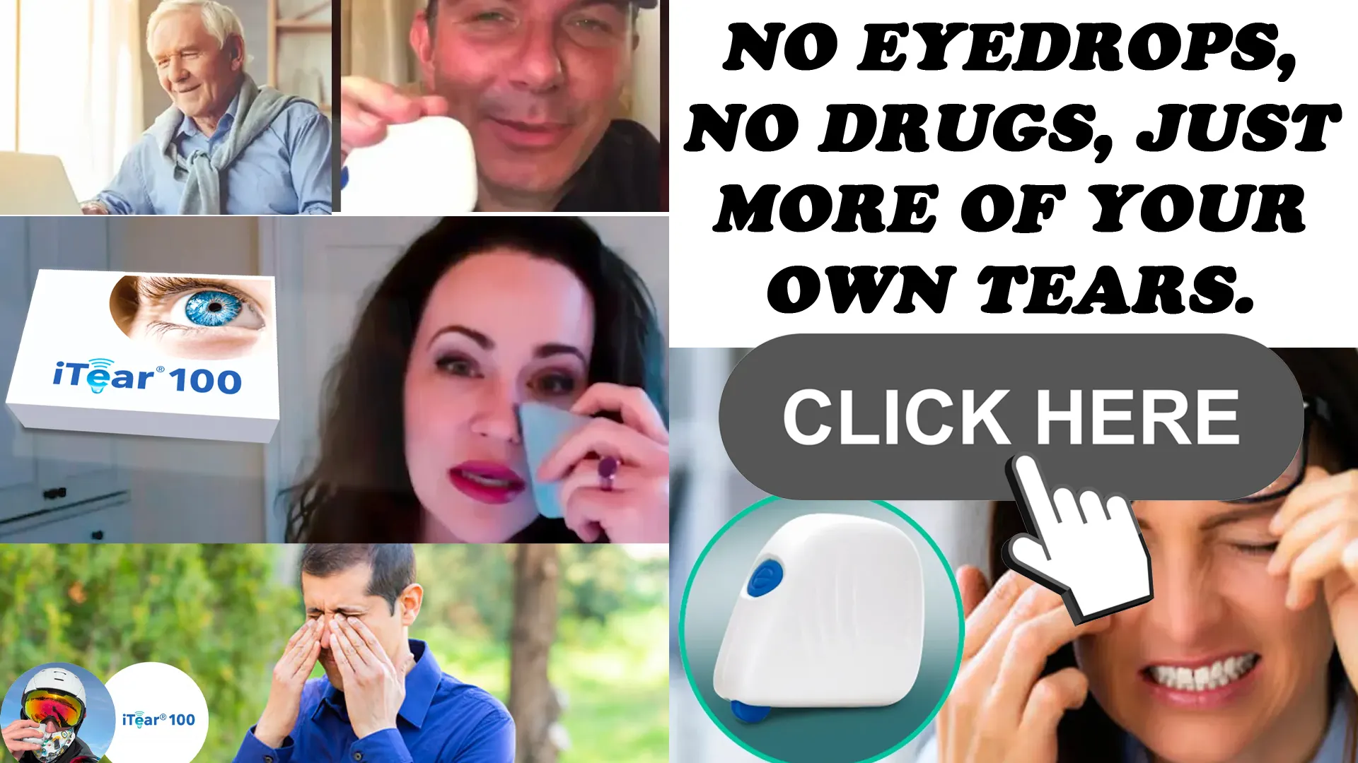  iTear100 Vs. Eye Drops: A Clear Vision for the Future 